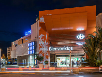 Noticias sobre Retail España Revista Hi Retail | Carrefour Alameda Exteriores Nocturnas HR 3
